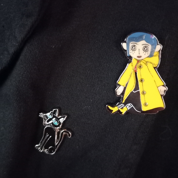 SOLD @HOSTED SHOP! 2 Coraline custom Tripp NYC gothic jackets! Rage - Picture 3 of 16